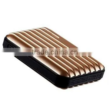 Universal travel suitcase power bank 8800mAh, Mobile charger with two USB ports