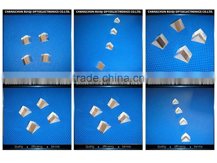 Surface Quality 60/40 Prism for Periscope,Right angle triangular prism with mirror coating for periscope