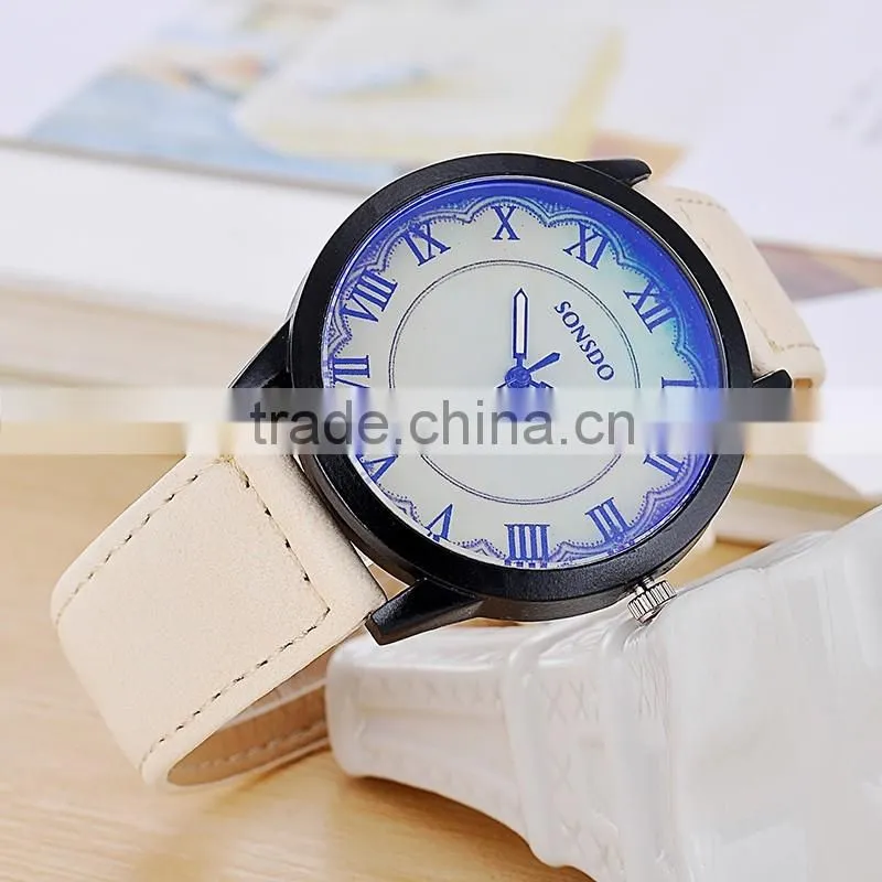 Classical Roman Numerals Face Women Watch