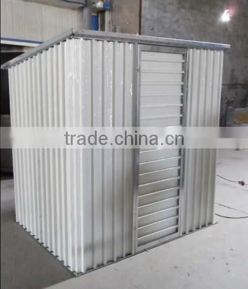 Prefab Storage Steel Garden Shed / Outdoor Garden Cabin