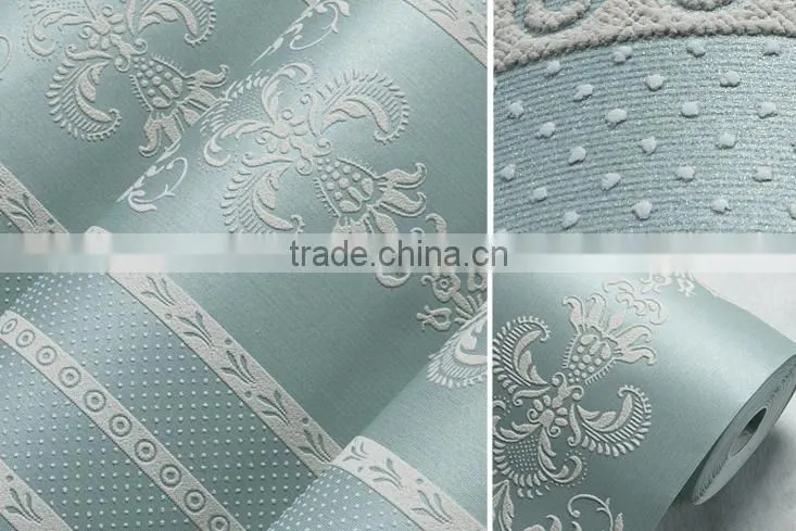 home interior decorative non woven wallpaper designer wallpaper sale