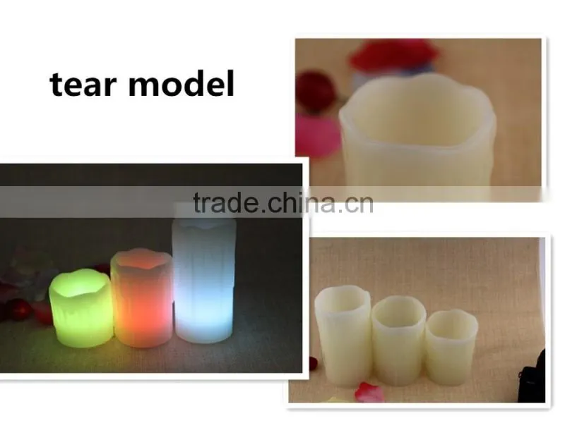 China exported Shijiazhuang factory led flameless candle lights