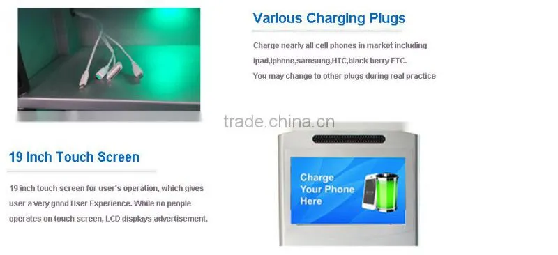 Start Your Own Vending Business Cell phone charging stand APC-06B
