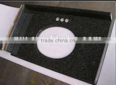 china cheap black granite desk top
