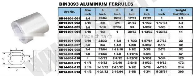 Aluminum Crimp Sleeve