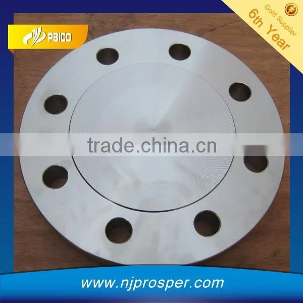High quality ASTM A182 304 Stainless Steel Blind Flange(YZF-F686)