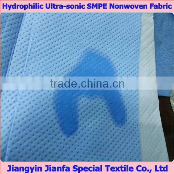 Supply Hydrophilic SMPE Laminated Nonwoven Fabric