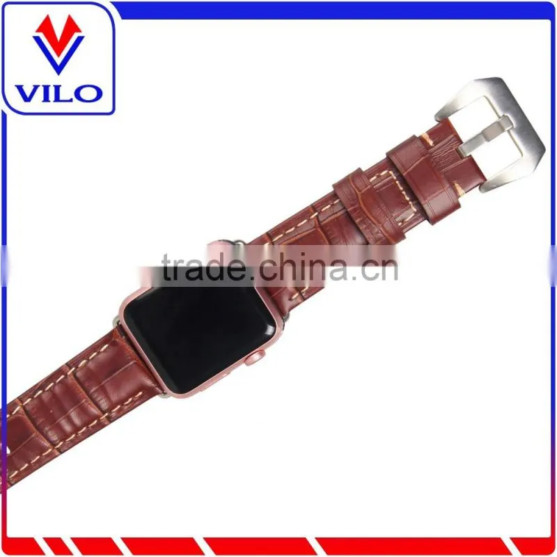 Luxury Style for Apple Watch Strap Wrist Band Leather Watch Band