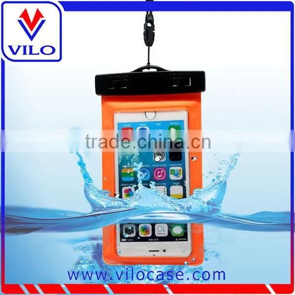 PVC ABS materail 100% waterproof case for iphone