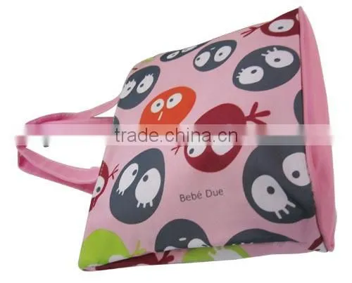 funny pink tote bag