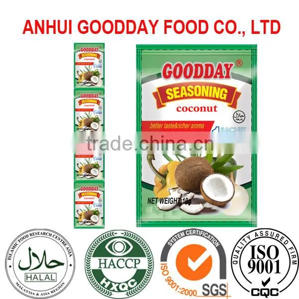 10g good taste kitchen coconut seasoning powder