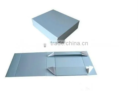 Paper folding collection box with magnet rigid structure pack for tea, jewelry, sundries, cosmetic supplier in Guangzhou China