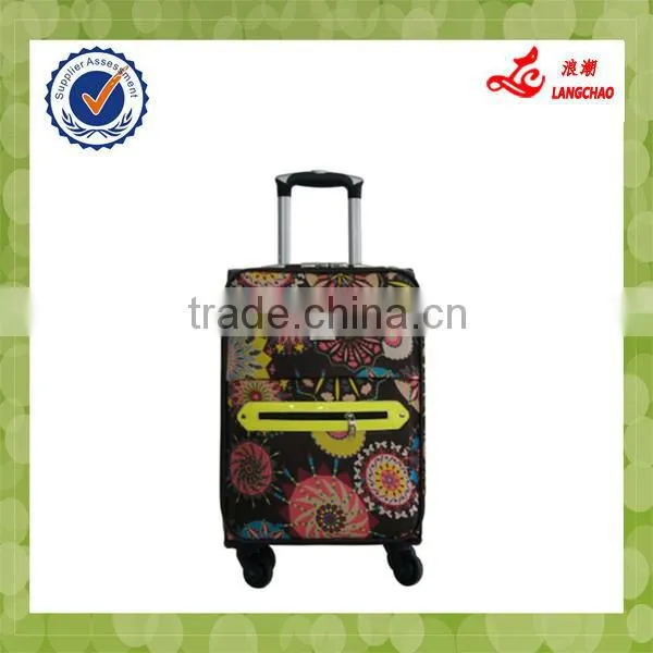 Four Wheels Popular Materials And Models Children Travel Trolley Bag