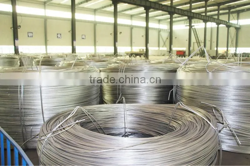 bare aluminum round rod wire for electrical purpose