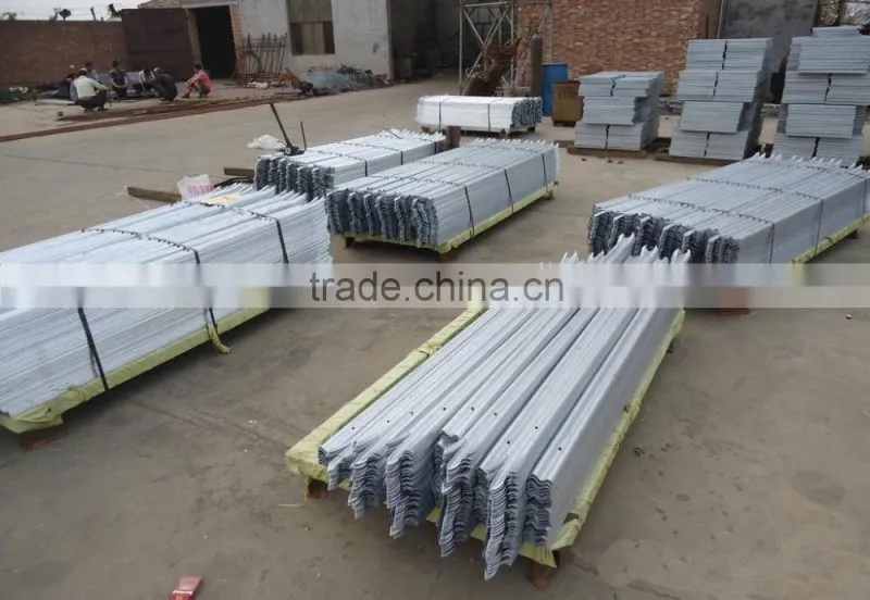 Hot dipped Galvanized Steel Palisade Fencing