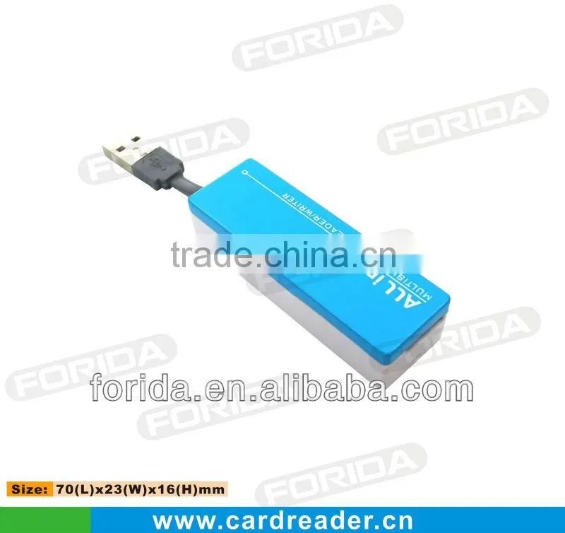 New Arrival usb 2.0 multi slot card reader with factory price