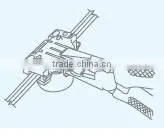 Christmas hot sale ,best discount black friday connector surface socket quick connect passed413QC apply to 1.0-2.5 mm2 cable