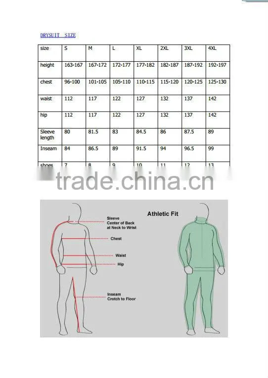 Professional diving drysuit ,sailing drysuit (item:D01)