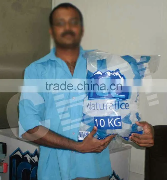 Commercial ice cube machine to make crystal and edible ice
