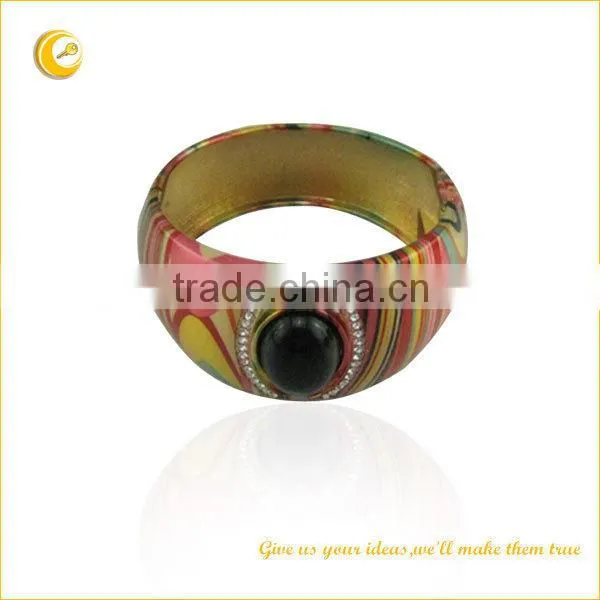 Popular style alloy golden bangle