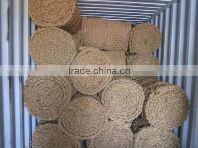 COIR MAT FOR ROAD PAVING - HANDMADE WITH NATURAL COCONUT FIBER