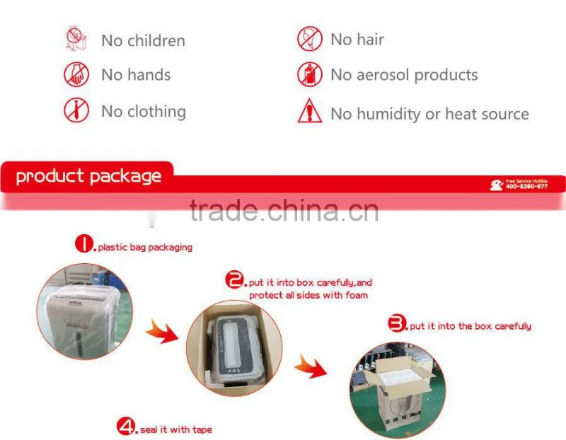 Perfect office paper shredder machine from Hopu made in China Zhejiang