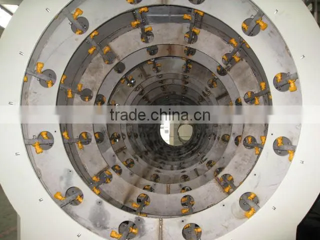 HDPE large diameter pipe extrusion machine