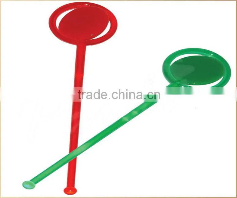 Dink sponser promo plastic stirrers cocktail swizzle sticks
