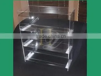 Acrylic / PMMA / plexiglass Material e-liquid display case