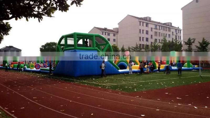 giant inflatable floating water park for commercial use
