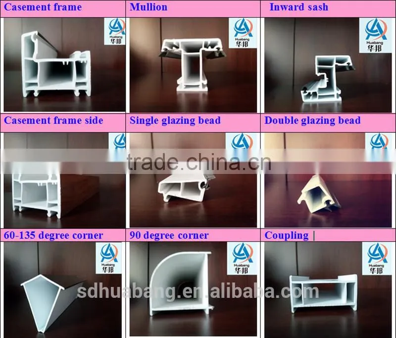 upvc profile window and door/Fenetre pvc