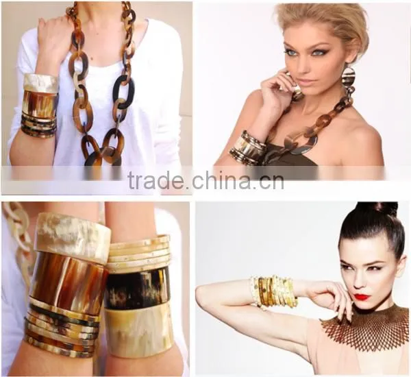 Buffalo horn jewelry , Buffalo horn bracelet SHB-502, 100% natural buffalo horn