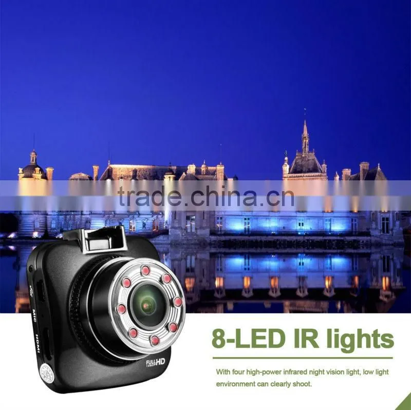 2.0 inch wifi motion detect ir night vision 1080p hd car video recorder