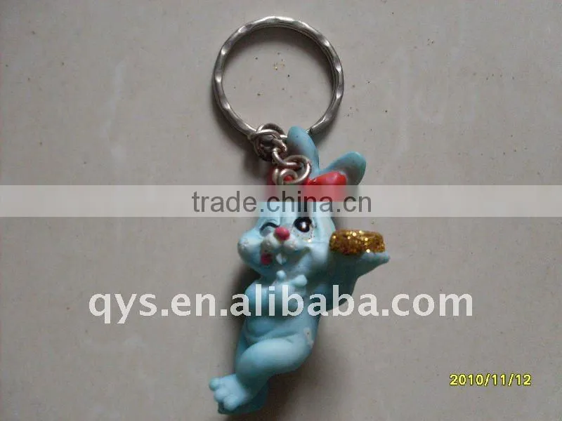 lovely rabbit keychain