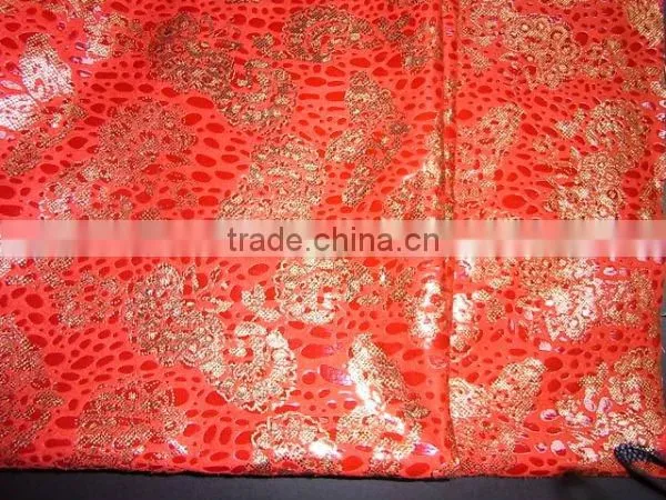 hot selling shoes glitter printed fabric