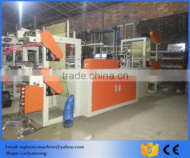 rolling vest bag making machine