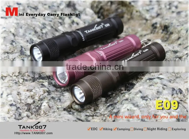 Led Flashlight Aluminum Flash Torch Easy To Carry E09