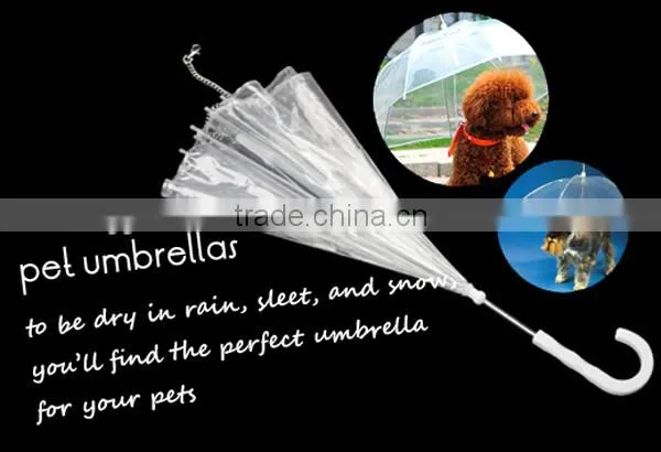 Dog Umbrella, Transparent Pet Umbrella