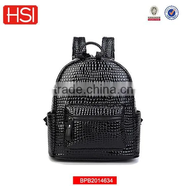 top quality BSCI audited factory backpack leather