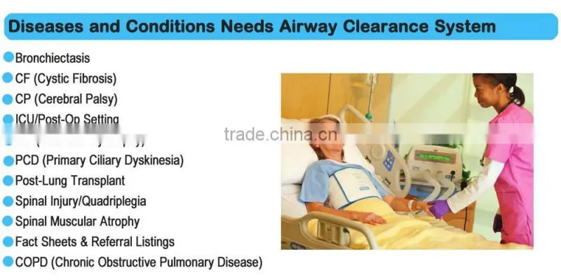 High Frequency Chest Wall Oscillation ICU Chest Physical Therapy