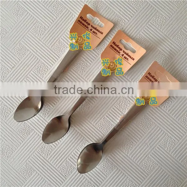 Camping Picnic Metal flatware Spoon and Fork