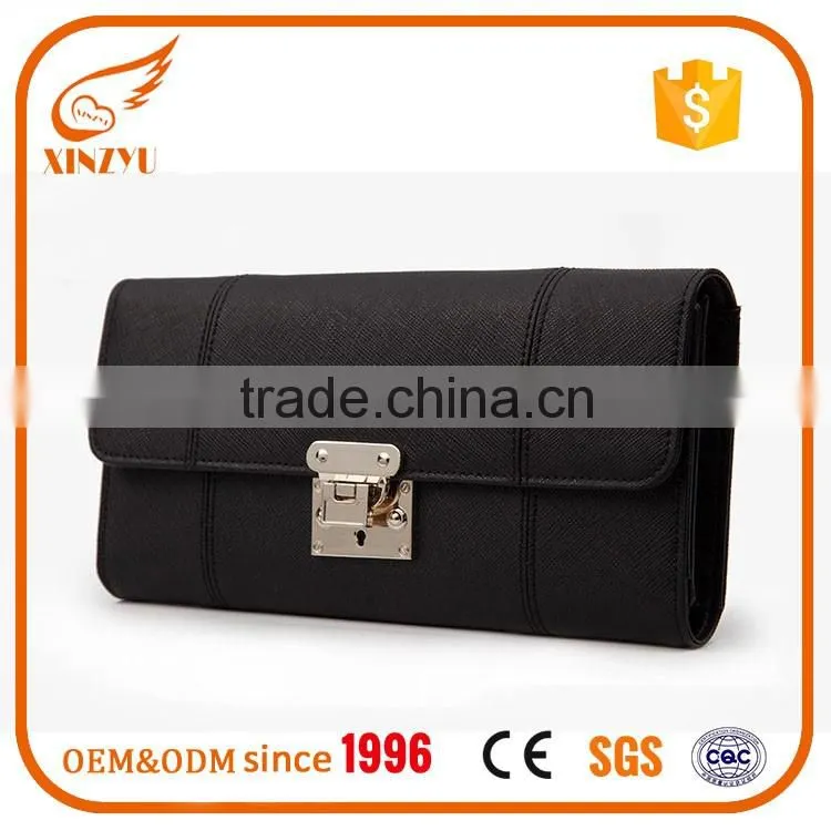 Popular leather Woman Wallet fashionable wallet