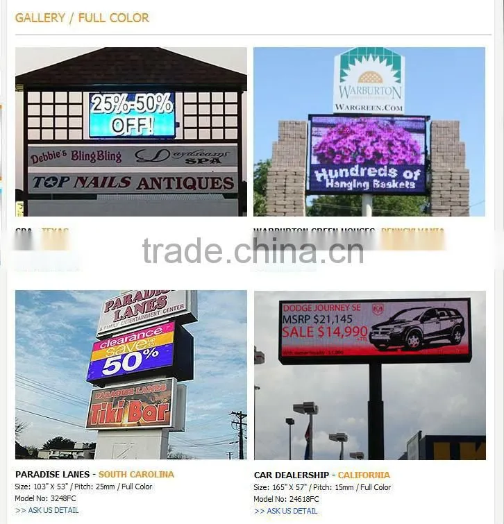 Best Performance P7.62 Led Display Indoor Stage Used
