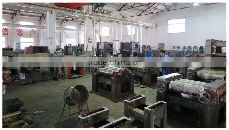 Desktop digital three roll mill machine for skin care