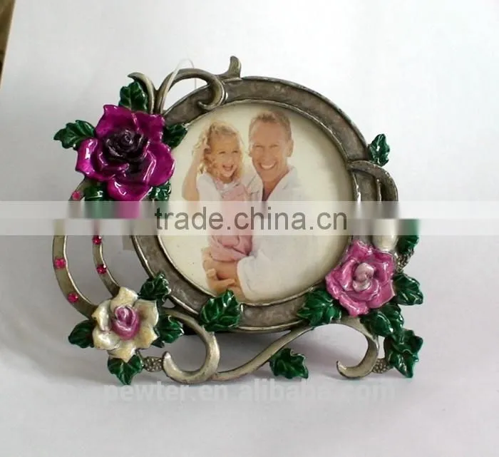 2015 metal photo frame alloy photo frame1/s