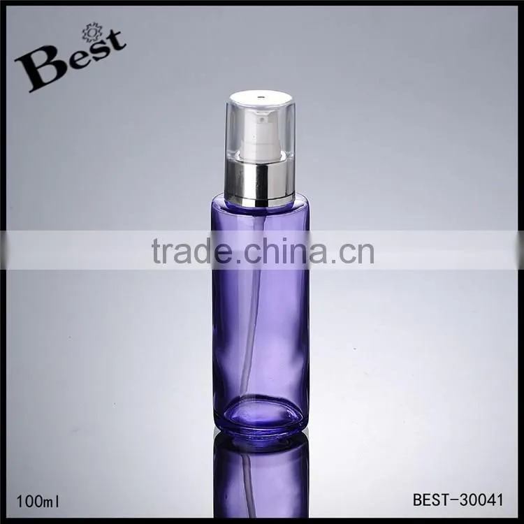 wholesale manufacturer frosted glass jar with tap empty glass jar