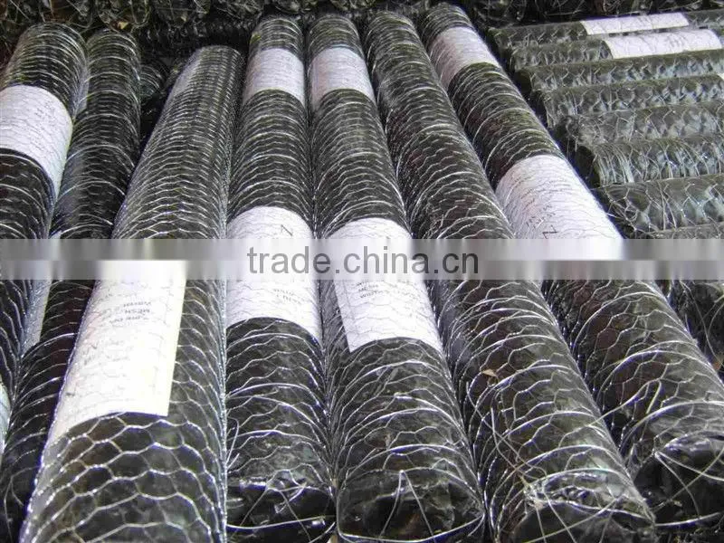 factory direct sale galvanized hexagonal weaving wire netting
