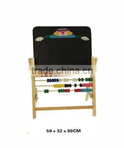 best seller wooden easel or drawing board with abacus