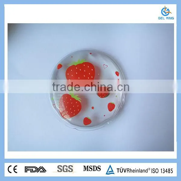 Round Reusable Hot Packs / Instant Heat Packs