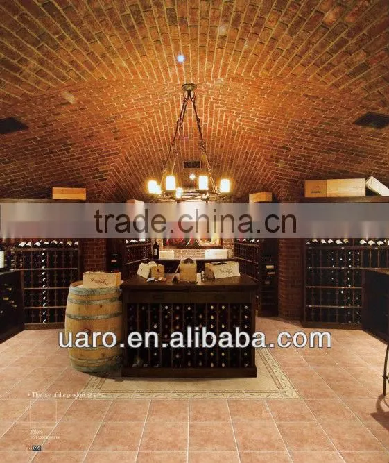 Non-slip archaized ceramic glazed rustic porcelain decorative tile
